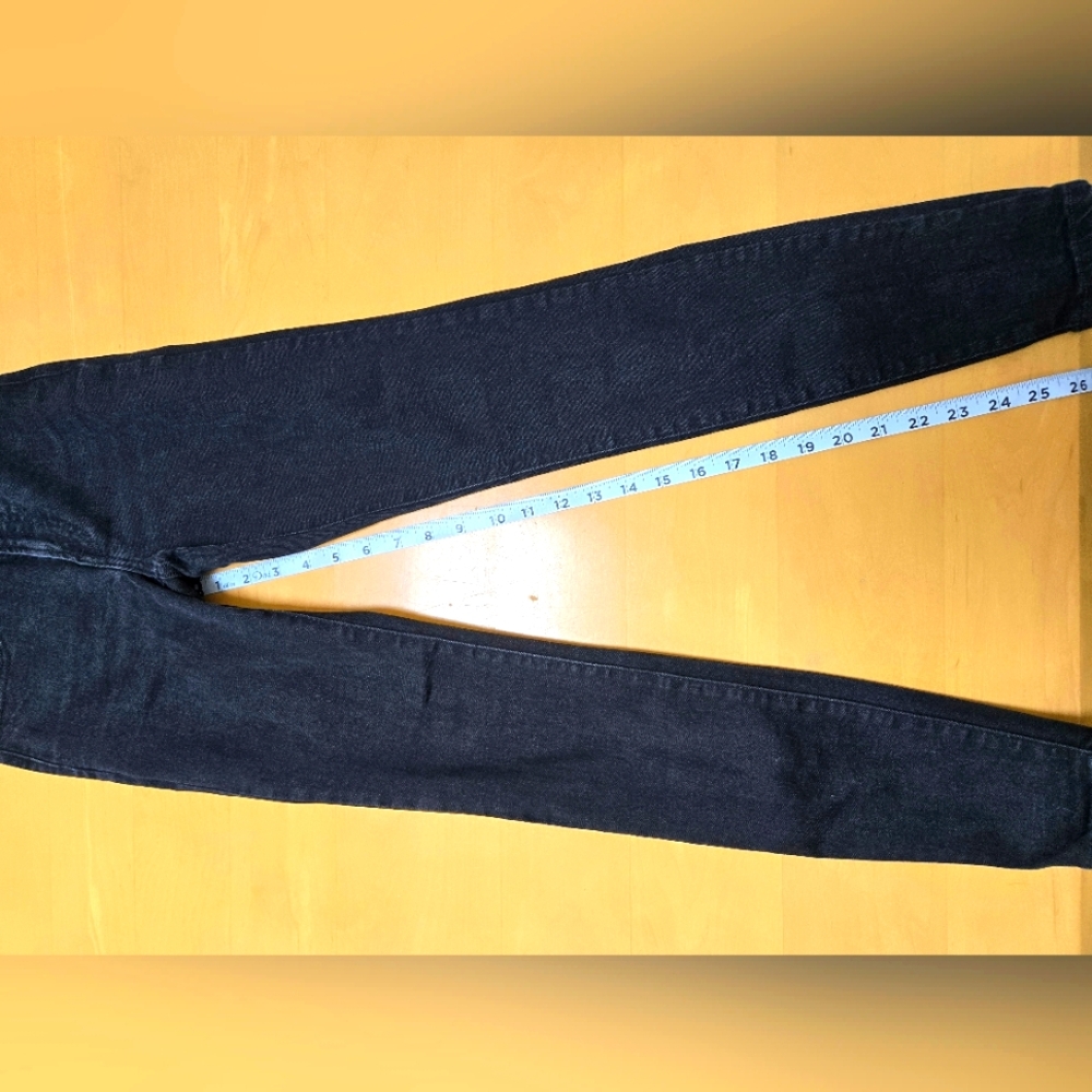Everlane Normcore Classic Black Women's Skinny Leg Jeans 24 Regular - Picture 7 of 10